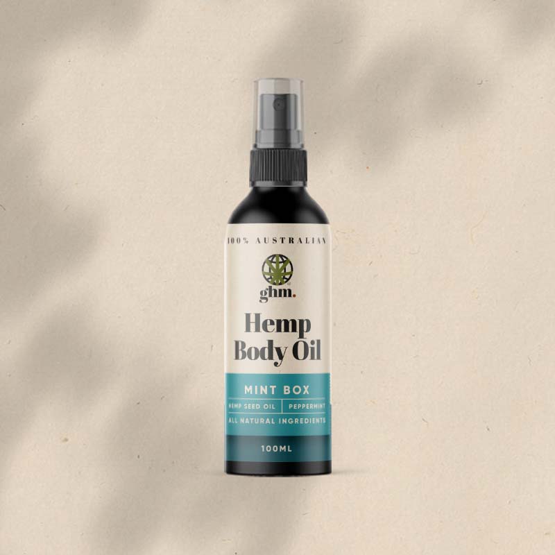 Mint Box Body Oil